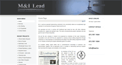 Desktop Screenshot of leadroofing.ie